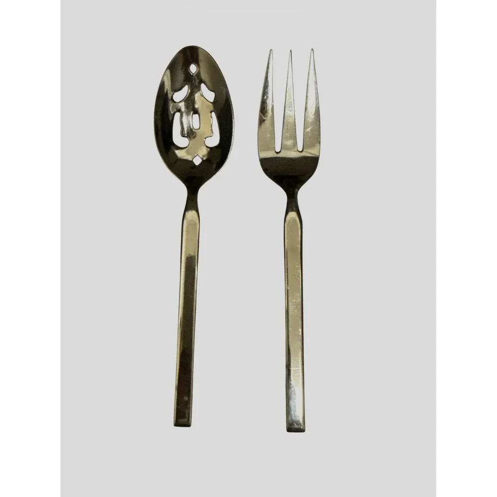 Cambridge TOWNHOUSE SS Flatware Serving Fork & Slotted Serving Spoon Replacement